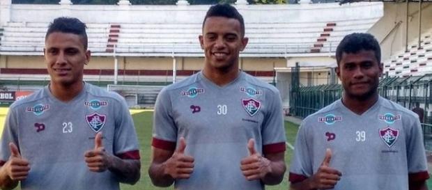 Fluminene apresenta três reforços para o Brasileirão (Fonte: Reprodução Instagram) Fluminene apresenta três reforços para o Brasileirão (Fonte: Reprodução Instagram)