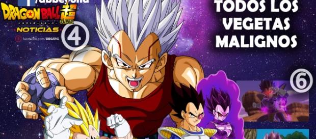Imagen de todos los Vegetas malignos Imagen de todos los Vegetas malignos