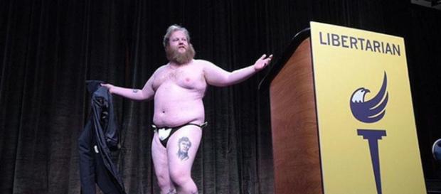 James Week, niedoszły kandydat Partii Libertariańskiej na prezydenta USA James Week, niedoszły kandydat Partii Libertariańskiej na prezydenta USA