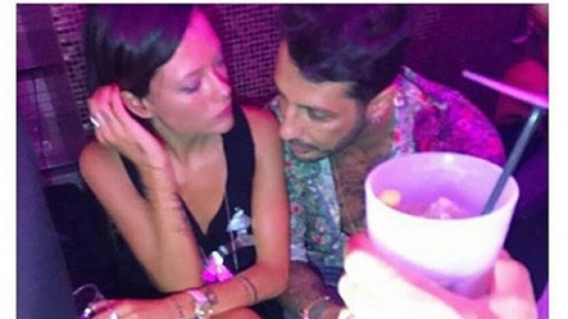 Fabrizio Corona con la sua fidanzata