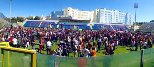 I tifosi del Crotone Calcio dopo Modena.