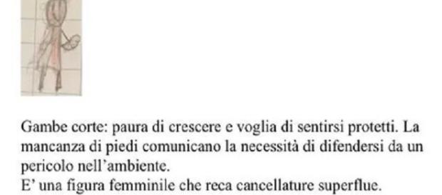 I disegni della piccola Fortuna analizzati dalla grafologa Sara Cordella I disegni della piccola Fortuna analizzati dalla grafologa Sara Cordella