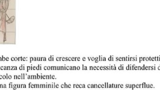 I disegni della piccola Fortuna analizzati dalla grafologa Sara Cordella