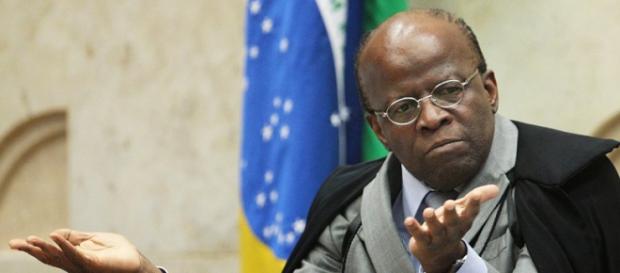 Joaquim Barbosa atuando no STF Joaquim Barbosa atuando no STF