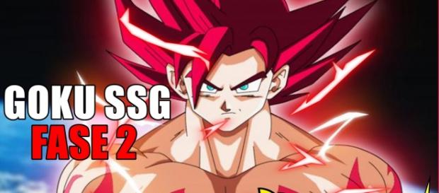 Gokú Super saiyajin dios fase dos Gokú Super saiyajin dios fase dos