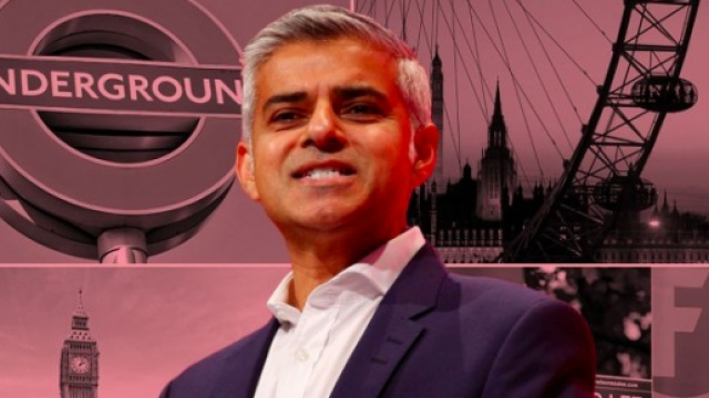 Sadiq Khan, candidato alla carica di sindaco di Londra.
