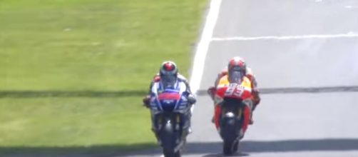 Motogp Mugello, lo scontro tra Lorenzo e Marquez nel 2014