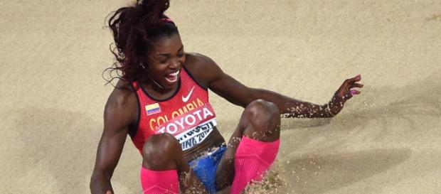La colombiana Caterine Ibargüen conquistó la Liga de Diamante en Doha La colombiana Caterine Ibargüen conquistó la Liga de Diamante en Doha