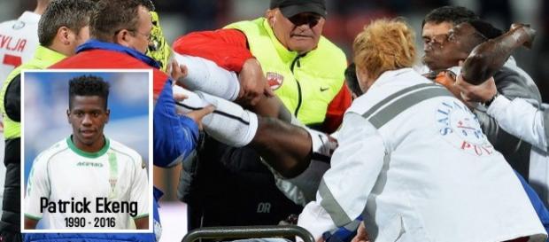 Patrick Ekeng morre aos 26 anos em partida de futebol Patrick Ekeng morre aos 26 anos em partida de futebol