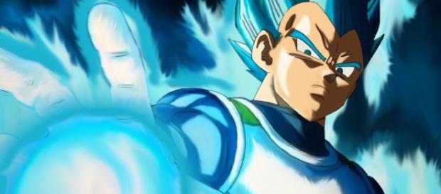 Vegeta vs la copia de Vegeta SSJ Dios azul Vegeta vs la copia de Vegeta SSJ Dios azul