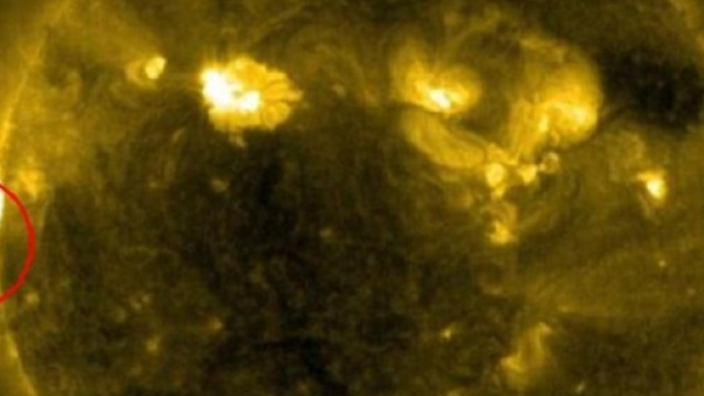 Ufo: cubo alieno vicino al sole nelle immagini proveniente dal sito della Nasa