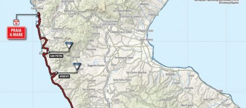 Giro d'Italia 2016: quarta tappa Catanzaro-Praia a Mare