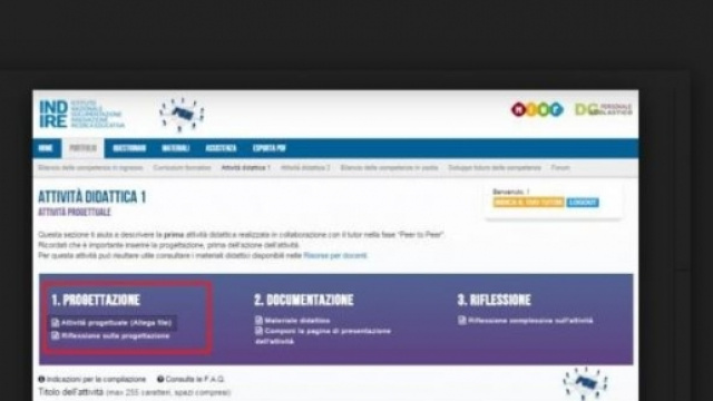come inserire l'attivit&agrave; didattica su Indire