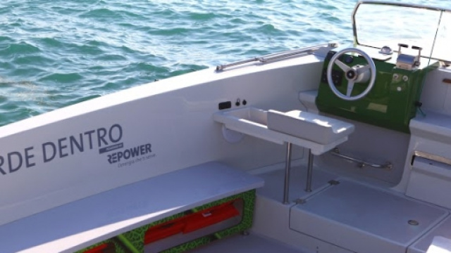 Repower: non solo auto elettriche ma anche barche per navigare rispettando l'ambiente.