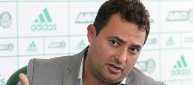 Alexandre Mattos, executivo de futebol do Palmeiras Alexandre Mattos, executivo de futebol do Palmeiras