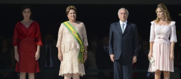 Michel e Marcela Temer na posse presidencial em 2015 (AG. Brasil) Michel e Marcela Temer na posse presidencial em 2015 (AG. Brasil)