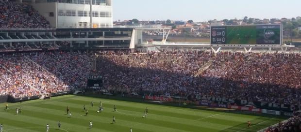 Corinthians x Santos na Arena Corinthians Corinthians x Santos na Arena Corinthians