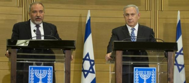 El primer ministro de Israel y el nuevo ministro de defensa. El primer ministro de Israel y el nuevo ministro de defensa.