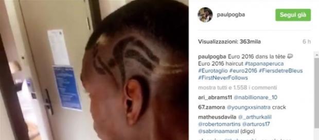 La coiffure de Paul Pogba pour L'Euro 2016 La coiffure de Paul Pogba pour L'Euro 2016