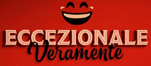 Logo del talent show Eccezionale Veramente Logo del talent show Eccezionale Veramente