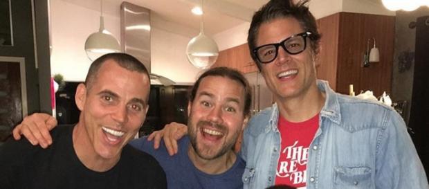 Reunión reciente de algunos miembros de Jackass Reunión reciente de algunos miembros de Jackass