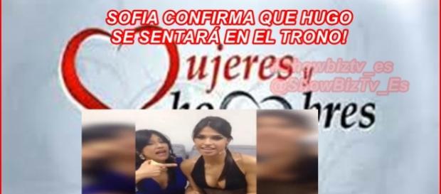 Sofía asegura que Hugo es el próximo tronista de MYHYV Sofía asegura que Hugo es el próximo tronista de MYHYV