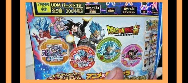 Goku con su Kaio Ken, Trunks del futuro, Goku Black y Vegeta Goku con su Kaio Ken, Trunks del futuro, Goku Black y Vegeta