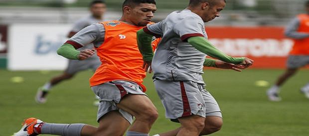 Já sem Fred, Fluminense segue trabalhando para encarar o Grêmio (Fonte: Nelson Perez - Divulgação FFC) Já sem Fred, Fluminense segue trabalhando para encarar o Grêmio (Fonte: Nelson Perez - Divulgação FFC)