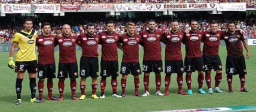 La squadra della Salernitana - Serie B.