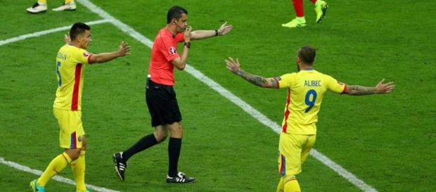 Penalty pentru România foto: FRF Penalty pentru România foto: FRF