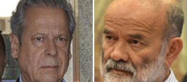 Dirceu e Vaccari propõem que PT assuma culpa no Petrolão Dirceu e Vaccari propõem que PT assuma culpa no Petrolão