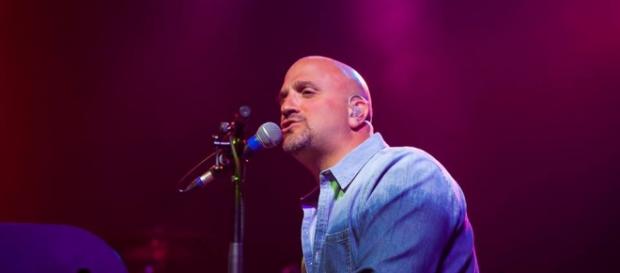 Mike DelGuidice of Big Shot performing live. Photo by Wayne Herrschaft Photography, used with permission. Mike DelGuidice of Big Shot performing live. Photo by Wayne Herrschaft Photography, used with permission.