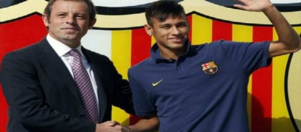 Neymar Jr., jogador do Barcelona, da Espanha Neymar Jr., jogador do Barcelona, da Espanha