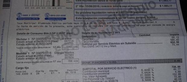 ¿Y el subsidio dónde esta?: Se olvidaron descontarlo en la factura ¿Y el subsidio dónde esta?: Se olvidaron descontarlo en la factura