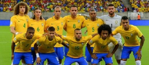 Una formazione del Brasile nelle recenti qualificazioni a Russia 2018