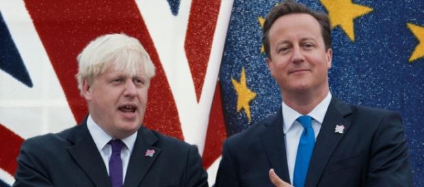 Boris Johnson- fostul primar al Londrei și premierul britanic David Cameron Boris Johnson- fostul primar al Londrei și premierul britanic David Cameron
