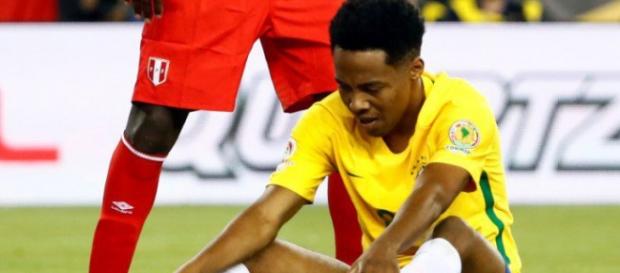 Elias após eliminação para o Peru Elias após eliminação para o Peru