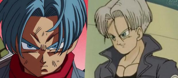 Trunks presentado en el capitulo 47, así mismo aparece en un flashback de Dragón Ball Z Trunks presentado en el capitulo 47, así mismo aparece en un flashback de Dragón Ball Z