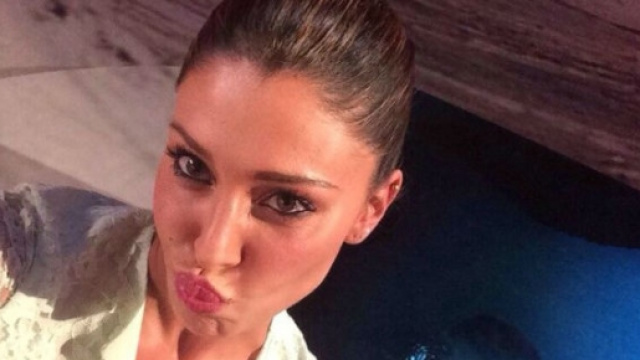 La modella argentina Belen Rodriguez.