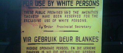 Cartello razziale dell'Apartheid -Di Dewet-