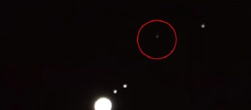 Un astronomo mentre guardava Giove ha avvistato un Ufo