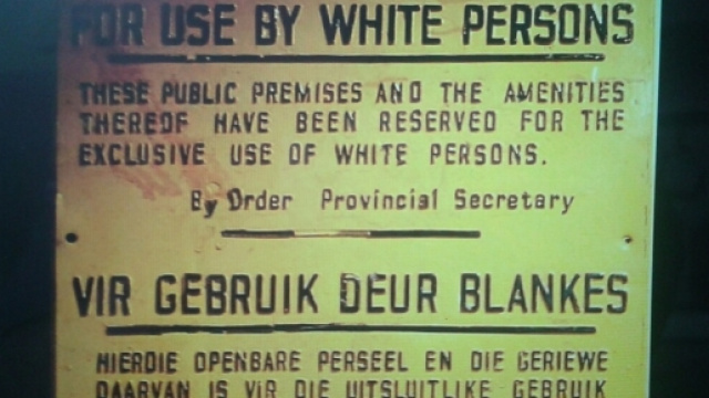 Cartello razziale dell'Apartheid -Di Dewet-