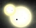 New exoplanet orbiting two suns