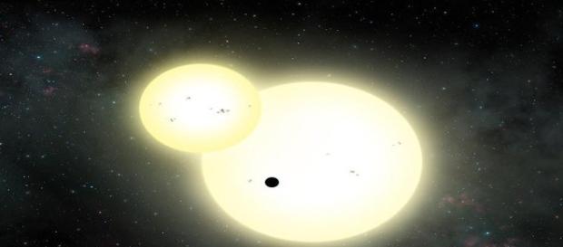 Corpo celeste é o maior já descoberto orbitando duas estrelas Corpo celeste é o maior já descoberto orbitando duas estrelas
