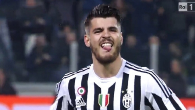 &Aacute;lvaro Morata, attaccante della Juventus