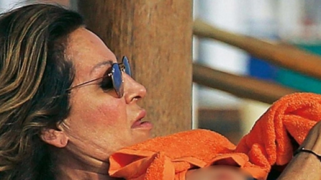 Daniela Santanché pizzicata dal settimanale Chi.