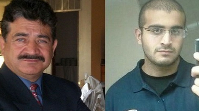 Il killer di Orlando ed il padre, che ha cercato di assumerne le difese