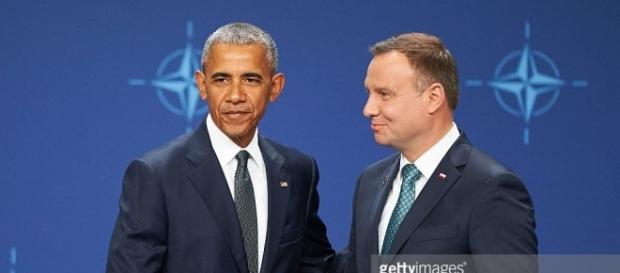 Barack Obama i Andrzej Duda na konferencji prasowej (gettyimages.com) Barack Obama i Andrzej Duda na konferencji prasowej (gettyimages.com)