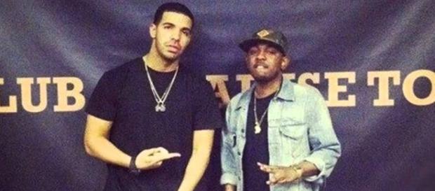 K.Dot and Drake Beef / Photo via Twitter K.Dot and Drake Beef / Photo via Twitter