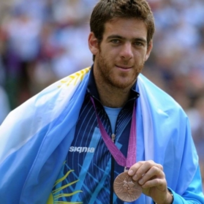 Del Potro buscará repetir en Río de Janeiro el podio olímpico que logró en Londres